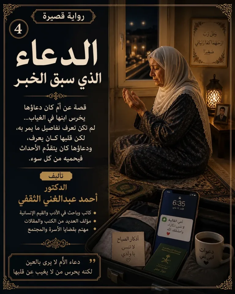 الدعاء الذي سبق الخبر